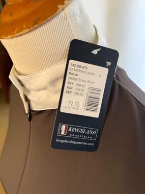 Kingsland Short Sleeved Training Riding Shirt